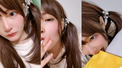 【泡芙小狗】新人下海可爱的小美女，在学生宿舍里，四下无人之际，露出极品美乳，少女的粉穴水好多，强烈推荐 (3)