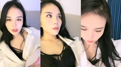 【小美一线天】御姐下海！我靠！超漂亮气质大美女，一根棒子把自己玩得湿漉漉 (8)